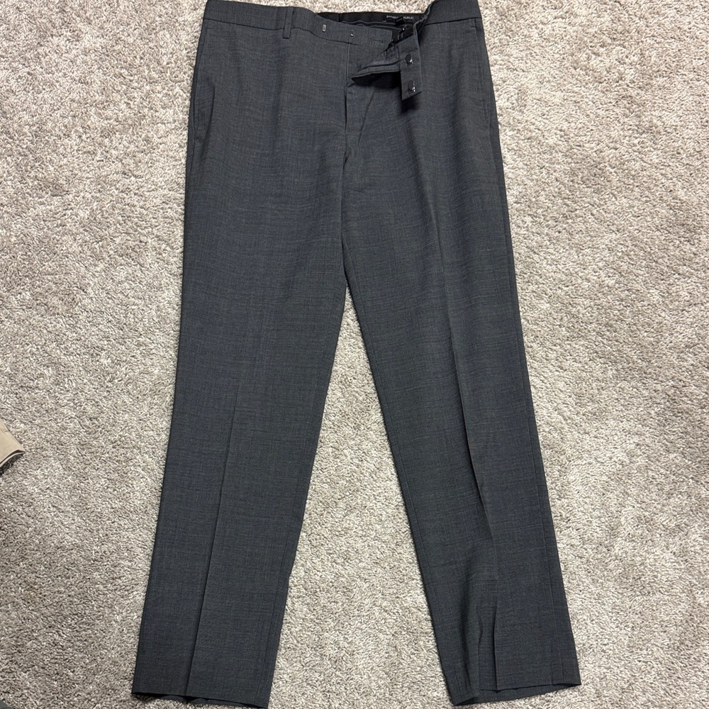 Banana Republic Charcoal Dress Pants for Men